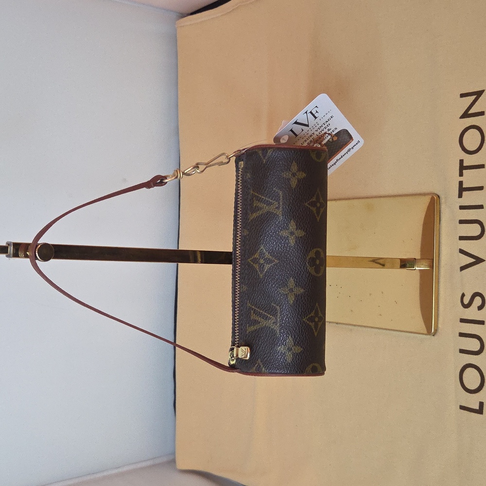 Louis Vuitton 1970's ULTRA RARE Mini Papillon wristlet-highly collectable piece - Picture 10 of 17